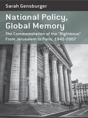 cover image of National Policy, Global Memory